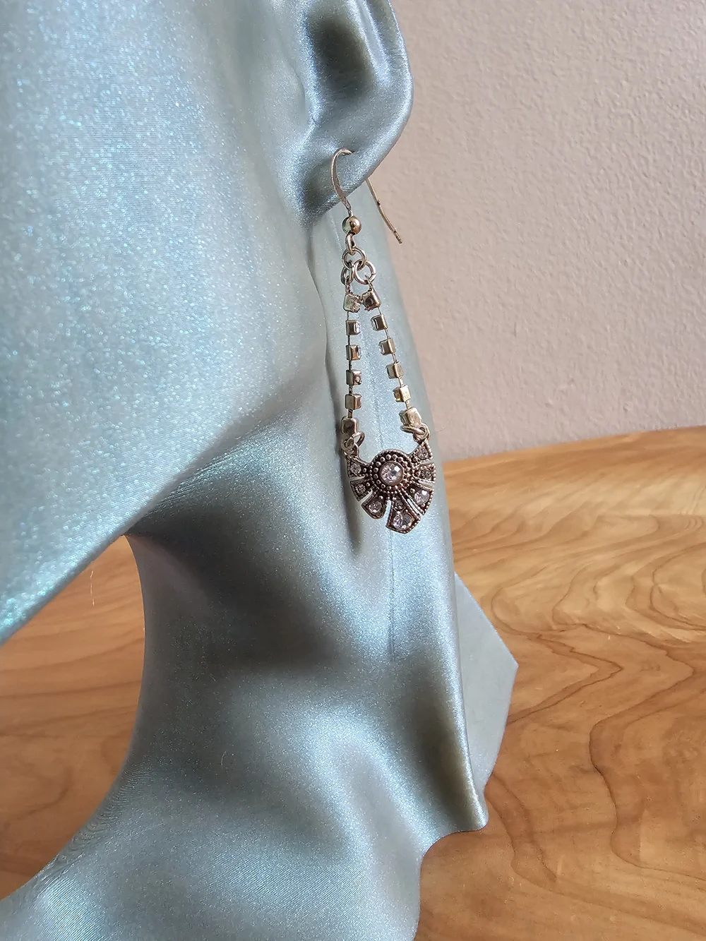 Silver Filigree Drop Earrings - Elegant Silver Statement